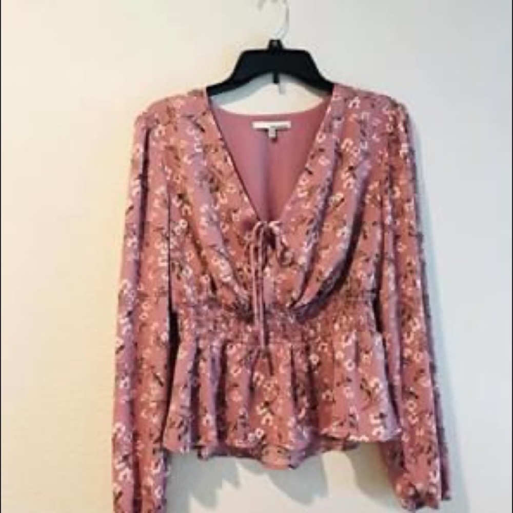 NWOT Floral Blouse